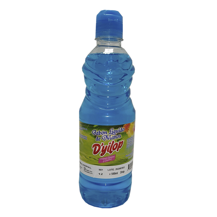 JABON LIQUIDO MANOS ANTIB. DYLOP NEUTRO X 500ML