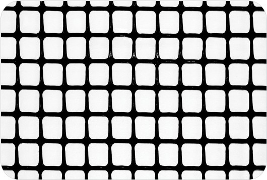 MALLA PLASTICA NEGRA 15 X 15 X 1MT