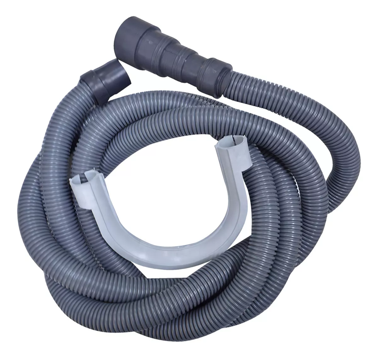 MANGUERA LAVADORA DESAGUE 3 BOCAS GRIS 2.5MTS IMPORTADA