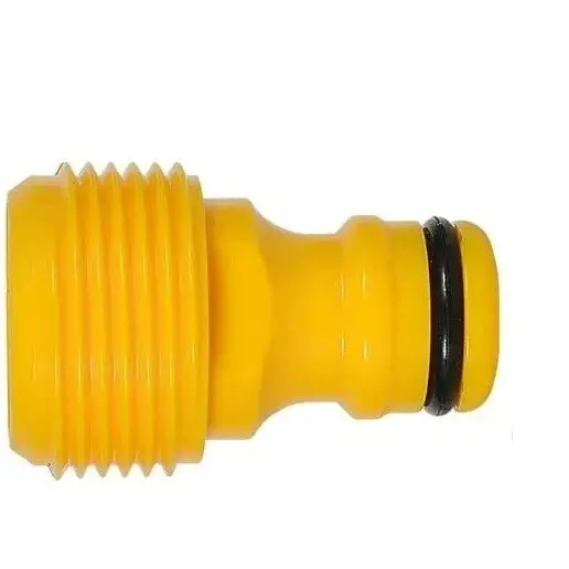 ADAPTADOR PLASTICO MACHO MANGUERA FORTE