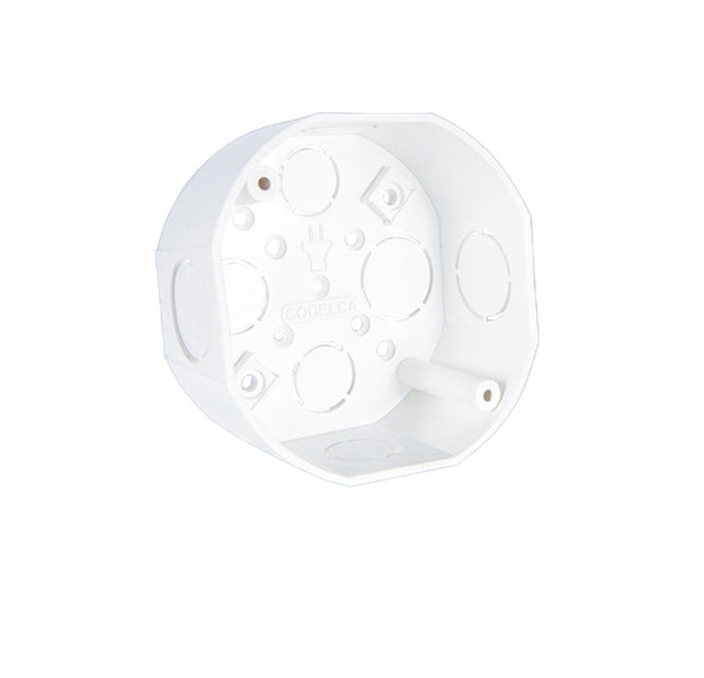 CAJA CONDUIT PVC OCTAGONAL CODELCA