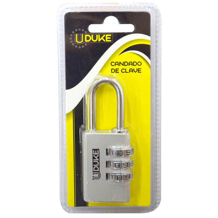 CANDADO CLAVE 30MM 3 DIGITOS UDUKE