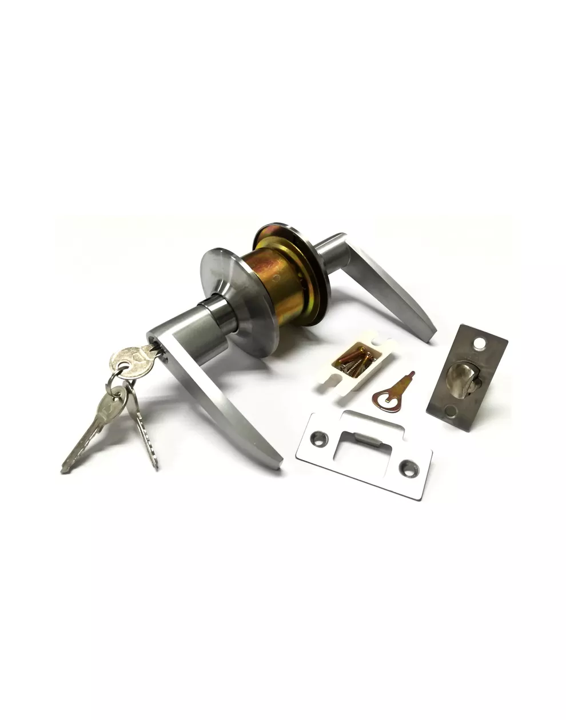 CHAPAS PUERTA ALCOBA MANIJA INOX CADIZ VERA