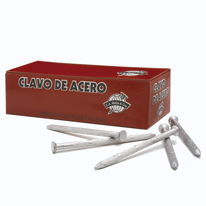 CLAVO ACERO VERTICAL 1" (500 GRS) C.A MEJIA