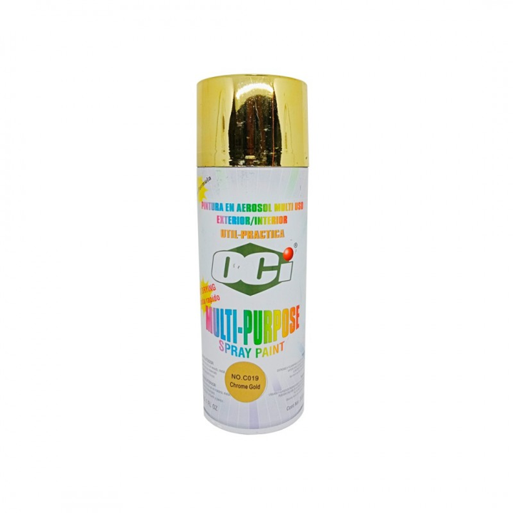 PINTURA AEROSOL OCI #C019 ORO CROMADO
