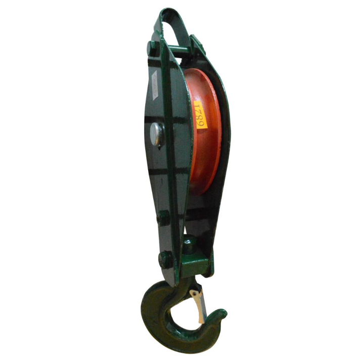 POLEA PARA CONSTRUCCION SENCILLA 3 PULG (500 KLS)