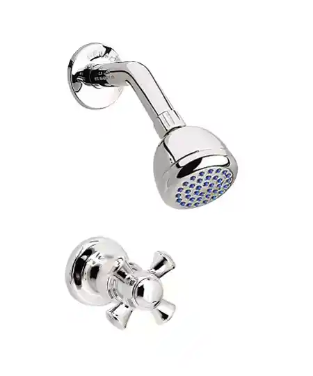 REGISTRO DUCHA BALTA CRUCETA + REGADERA LAGUNA GRIVAL 414513331