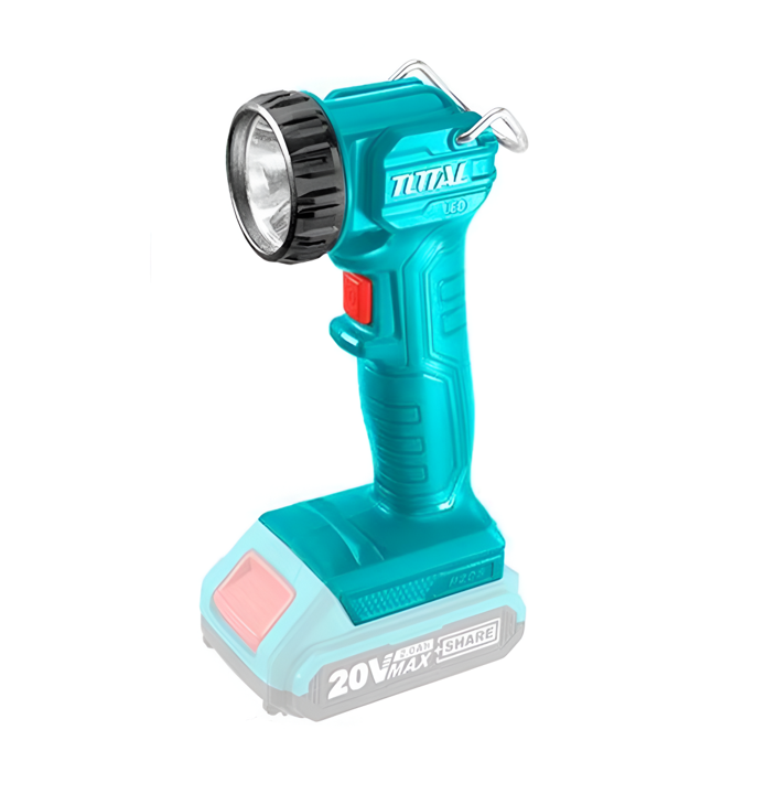 LINTERNA INALÁMBRICA 150 LUMENES 20V SUPER SELECT TOTAL TWLI2023
