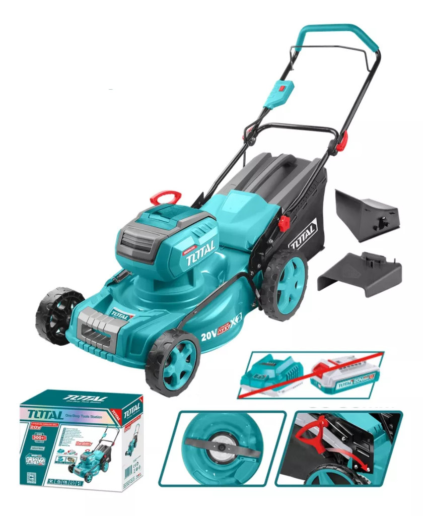 CORTADORA DE CESPED 20" 40V BATERIA Y CARGADOR NO INCLUIDO INDUSTRIAL SUPER TOTAL (TLMLI4020)