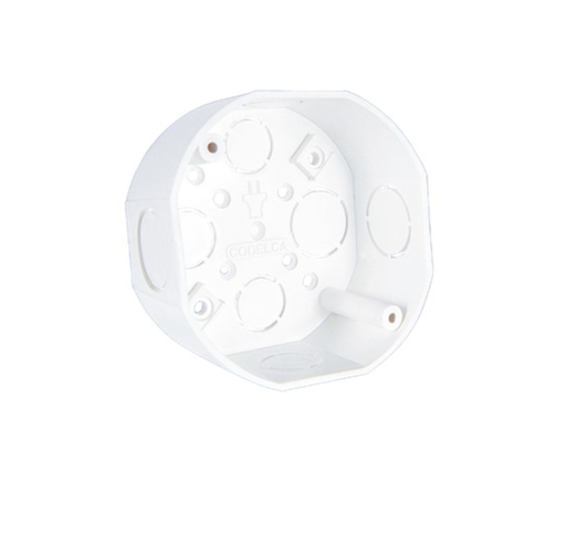 [10819] CAJA CONDUIT PVC OCTAGONAL CODELCA