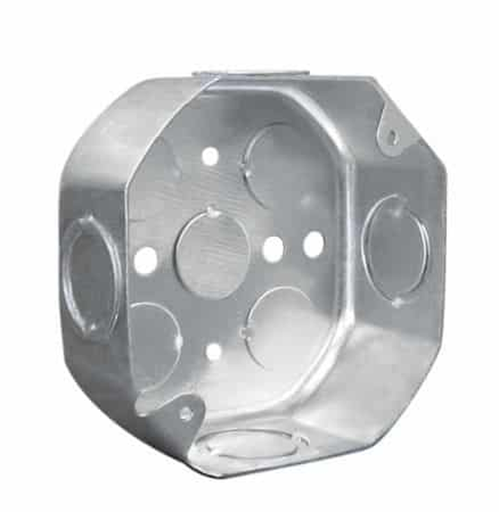 [10831] CAJA GALVANIZADA CONDUIT OCTAGONAL CERTIFICADA