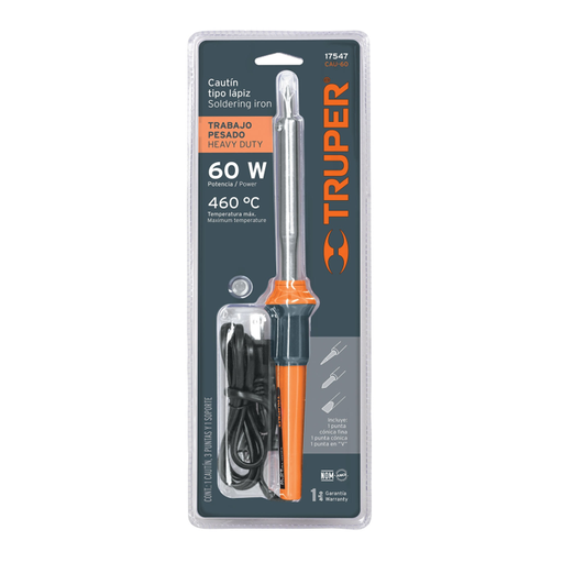 [10981] CAUTIN TIPO LAPIZ 60W TRUPER C:17547