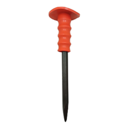 [11154] CINCEL PUNTA 3/4" X 10" C/ PROTECTOR COLORES IMPORTADO