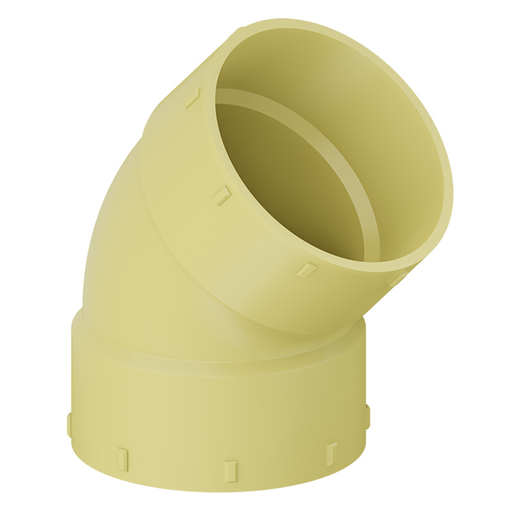 [11373] CODO SANITARIO 45° CXC 6" GENERICO