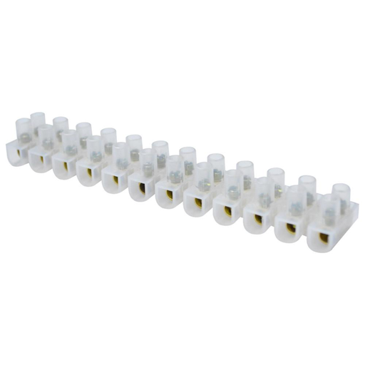 [13474] REGLETA ELECTRICA PLASTICA 30A BLANCA