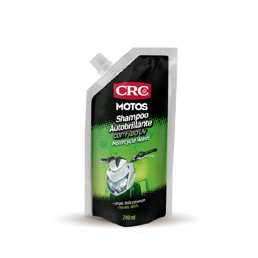 [13722] SHAMPOO BRILLANTE CON FILTRO UV X 200ML MOTO CRC