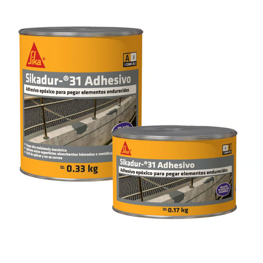 [13801] SIKADUR-31 ADHESIVO GRIS X 0.5 KILOS