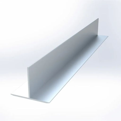 [14169] TEE ALUMINIO 1 X 3/4 BLANCO X 6MTS