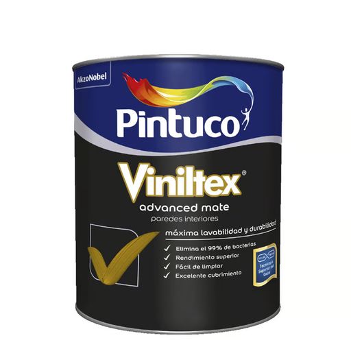 [15128] VINILTEX GRIS NUBE 1569 PINTUCO 1/4
