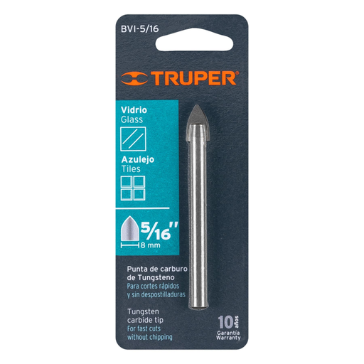 [15503] BROCA PARA VIDRIO Y VALDOSA 5/16" (11703) TRUPER