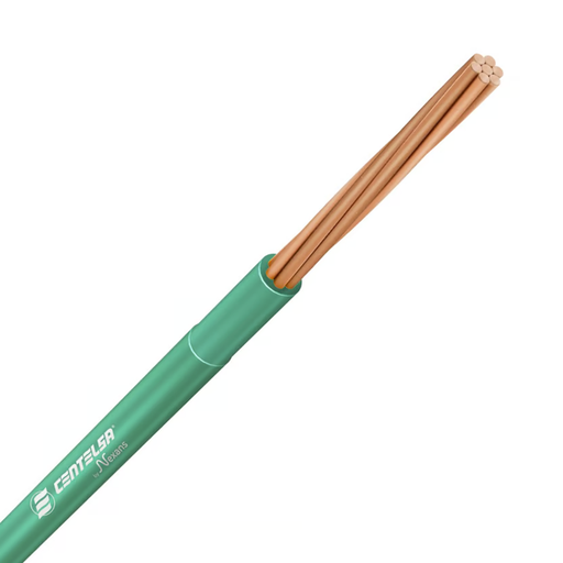 [15791] CABLE 7 HILOS CENTELSA #8 VERDE X MT