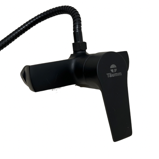 [17564] LLAVE DUCHA MONOMANDO NEGRO NOTTE TAUMM