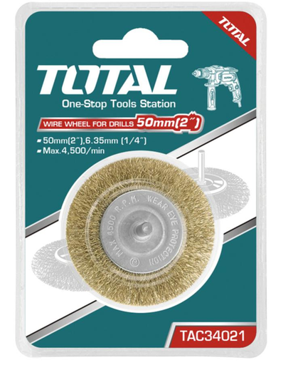 [17637] GRATA CIRCULAR 75MM CON BASTAGO PARA TALADRO TOTAL (TAC34031)