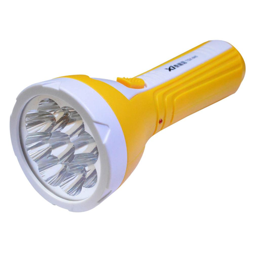 [17786] LINTERNA RECARGABLE 9 LED COLORES MEDIANA (TGX-845)