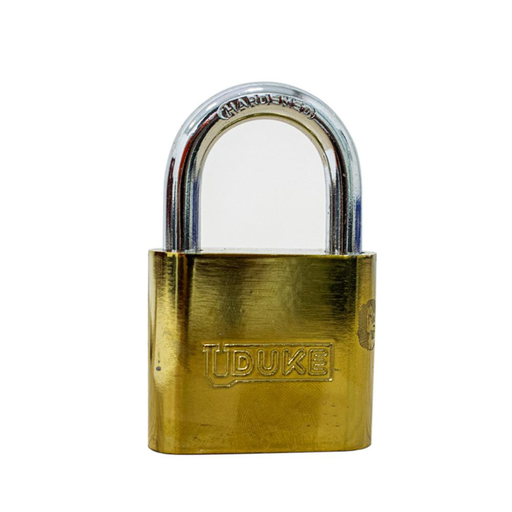 [17936] CANDADO 50MM DORADO PULIDO EN BLISTER UDUKE (HT1512)