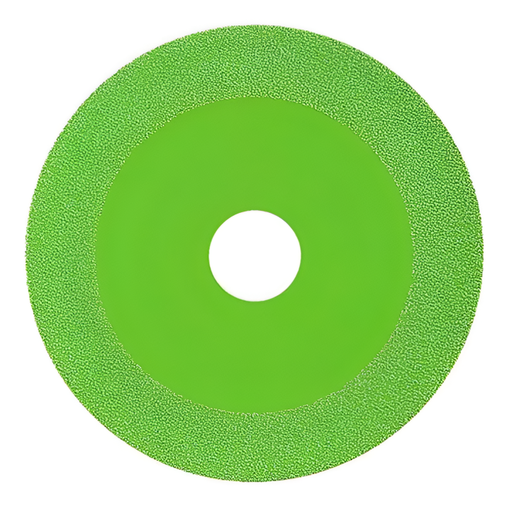 [17943] DISCO PARA CORTE DE VIDRIO PORCELANAS Y MÁRMOL COLOR VERDE IMPORTADO
