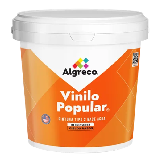 [15046] VINILO POPULAR BLANCO X BALDE ALGRECO