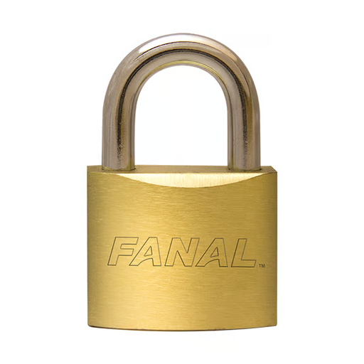 [15629] CANDADO HIERRO FANAL BRONCE 25MM