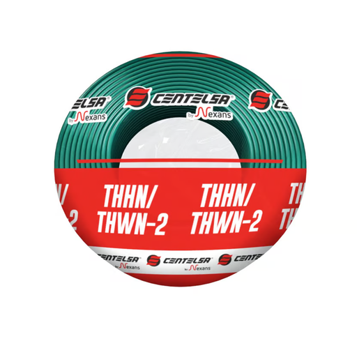 [15805] CABLE 7 HILOS CENTELSA #12 VERDE X100MT
