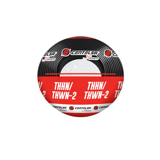 [15811] CABLE 7 HILOS CENTELSA #14 NEGRO X100MT