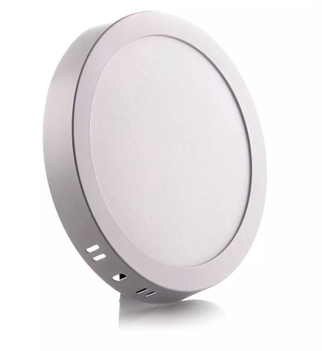 [18138] PANEL LED REDONDO SOBREPONER 18W FINO ONIX